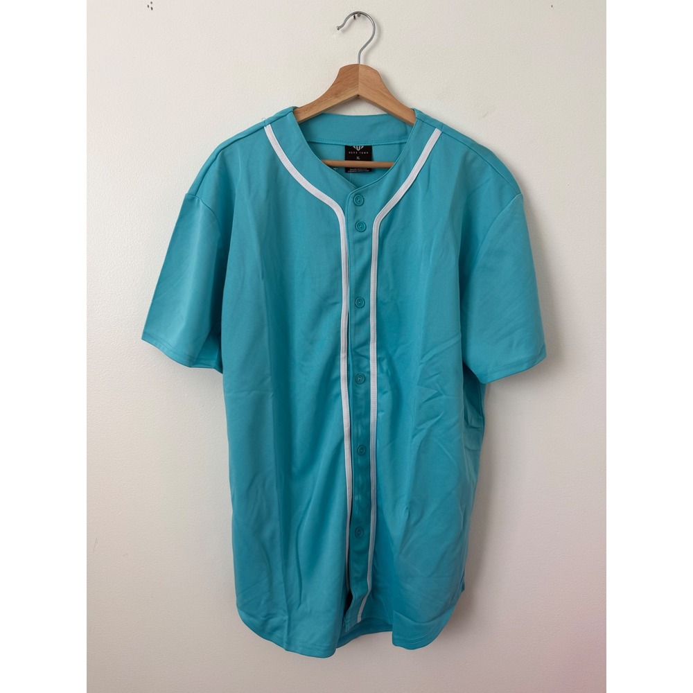 Men's Town Blank Jersey – Turquoise – Size XL – NWT